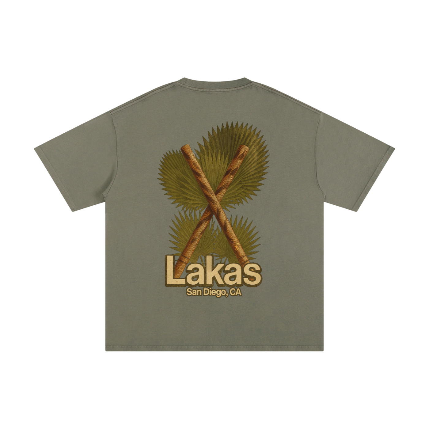 Kali Sticks x Anahaw Leaves Tee