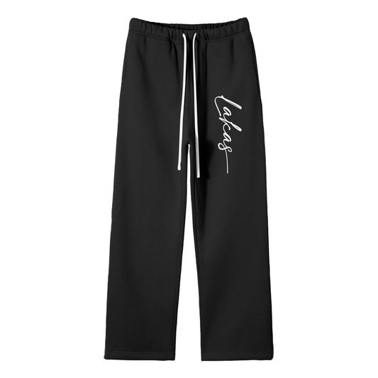 Fleeced Pants (Black)