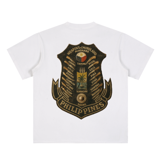 Weapons of Moroland Mindanao Hem Roll Tee