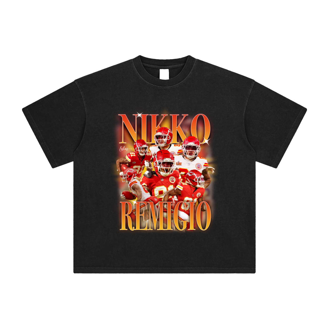 *Limited* Oversized Enzyme Washed Nikko Remigio Graphic Tee