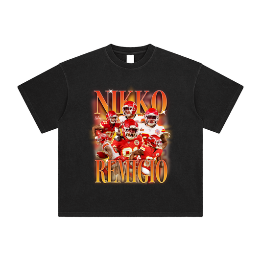 *Limited* Oversized Enzyme Washed Nikko Remigio Graphic Tee