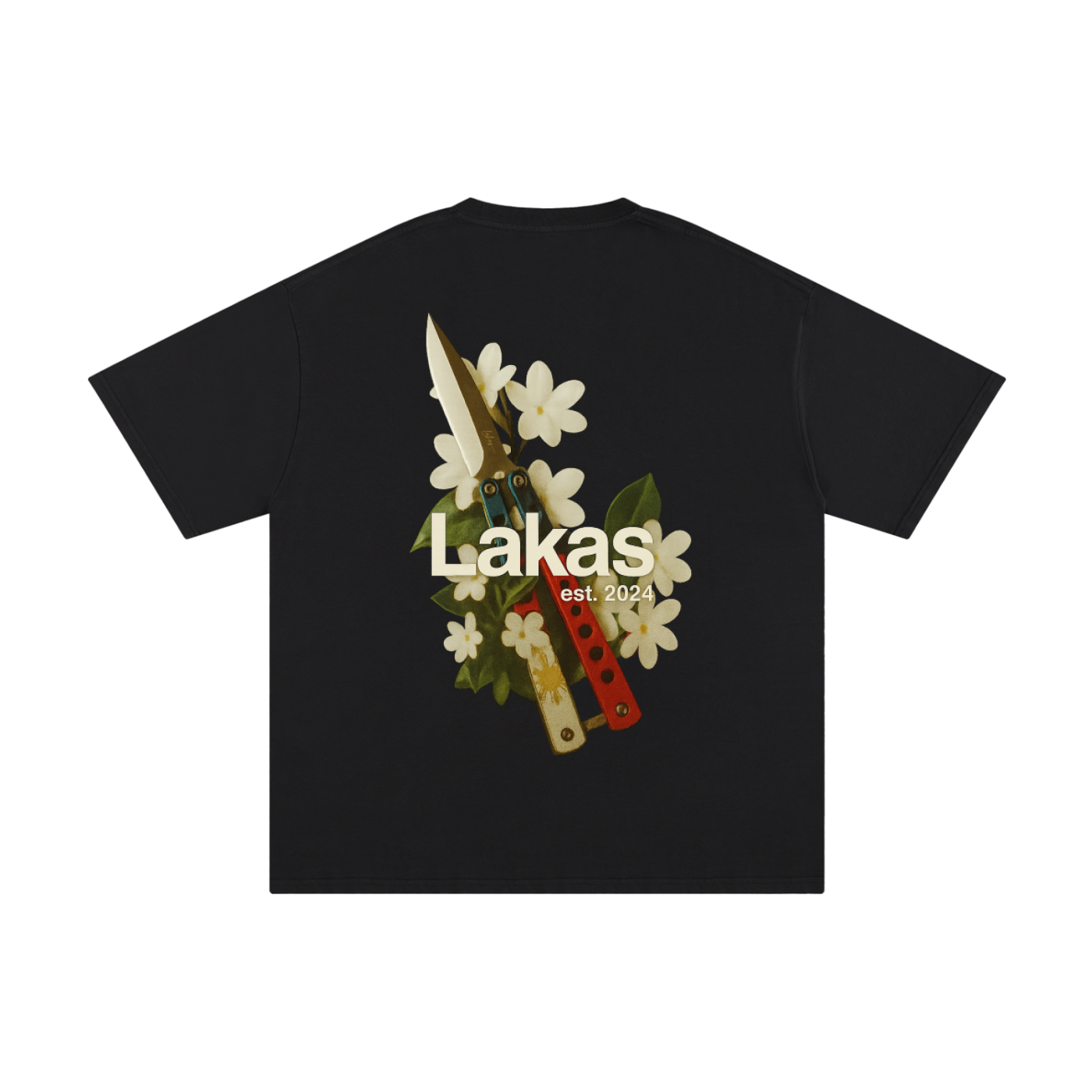 Balisong x Sampaguita Flowers Tee
